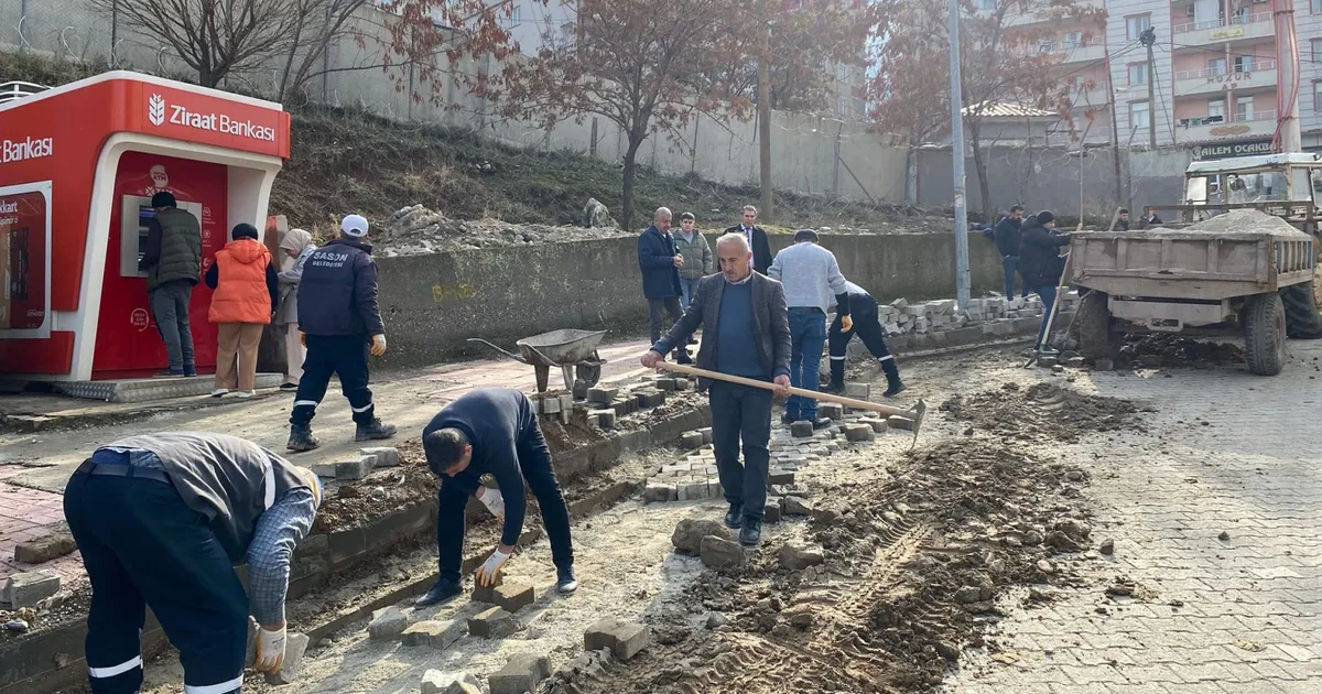 Batman Sason’da doğal gaz çalışmaları