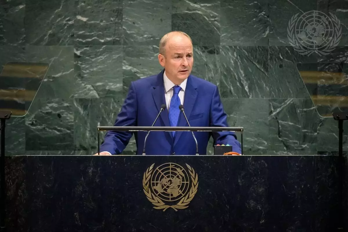 irlanda basbakanindan gazze tepkisi QnxUwupb