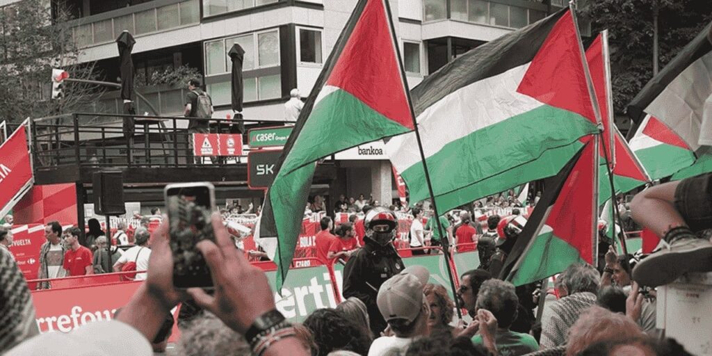 ispanyada israil soykirimina karsi protesto iDXFkncy