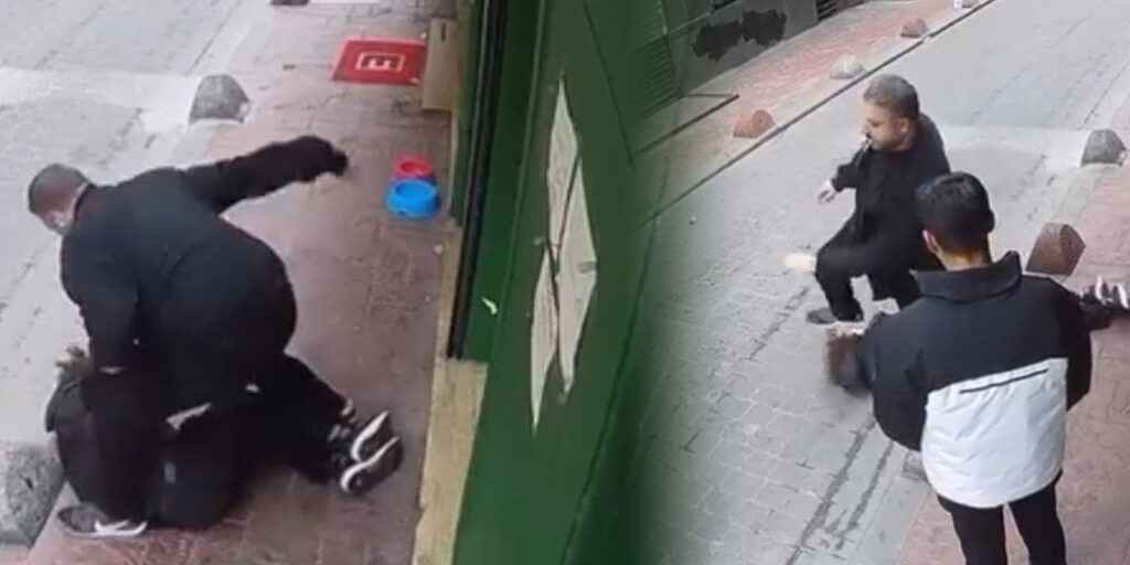 Beyoğlu’nda kendisine küfür eden adamı defalarca yumruklayıp tekmeledi: ‘Adam dövdüm’ diyerek teslim oldu!