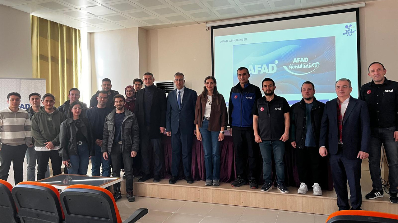 Aksaray Üniversitesi Mühendislik Fakültesi’nde AFAD Eğitimi: Afet Bilinci Artırıldı
