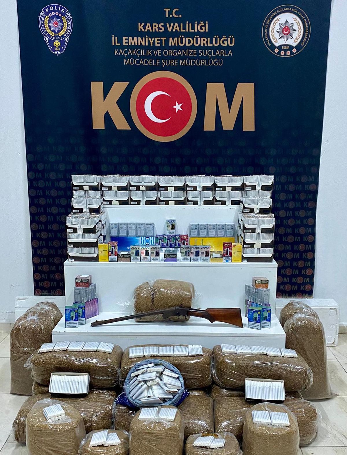Kars’ta Kaçakçılıkla Mücadele Operasyonu: 5 Kişi Gözaltında