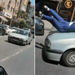 Sollama yapan surucu kadini metrelerce havaya savurdu hvtLIRzB